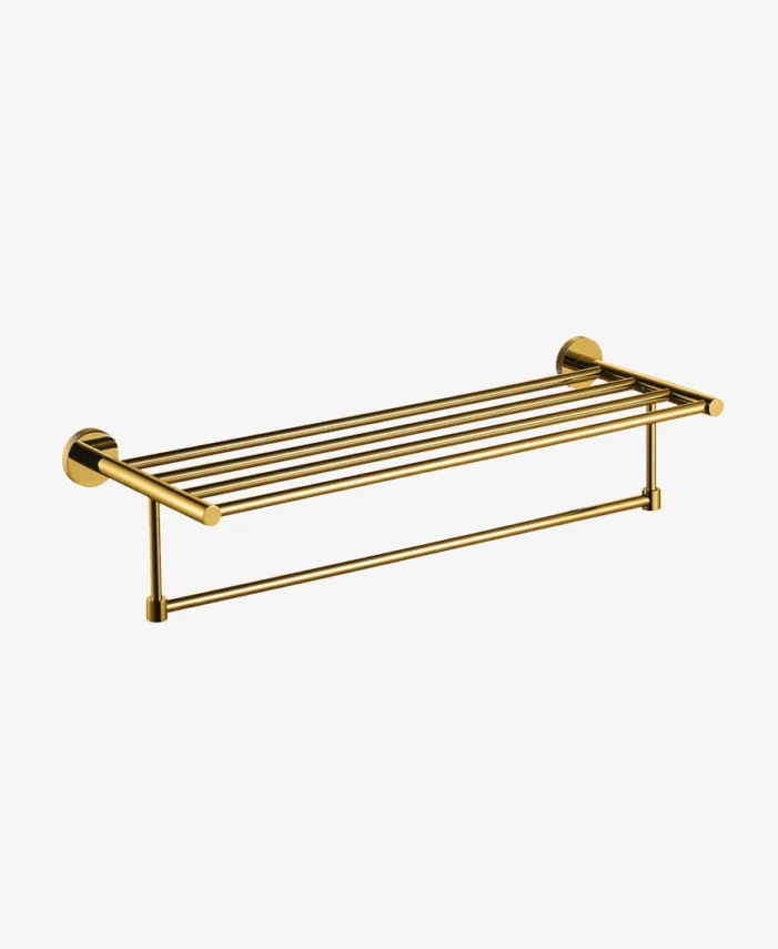 Towel rack with hanger