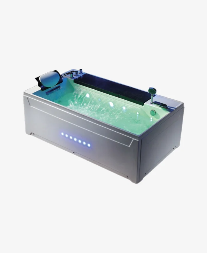 Amoro luxury hydrotherapy jacuzzi tub with sleek design and powerful jets