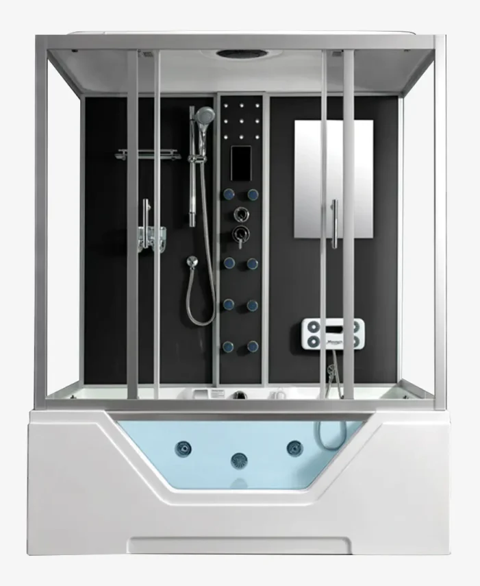 Octavia steam shower cabin by Colston designed for spa-quality home relaxation