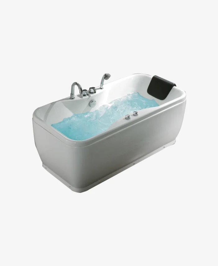 Orbit Whirlpool Bathtub by Colston – oval massage tub with modern design and powerful water jets