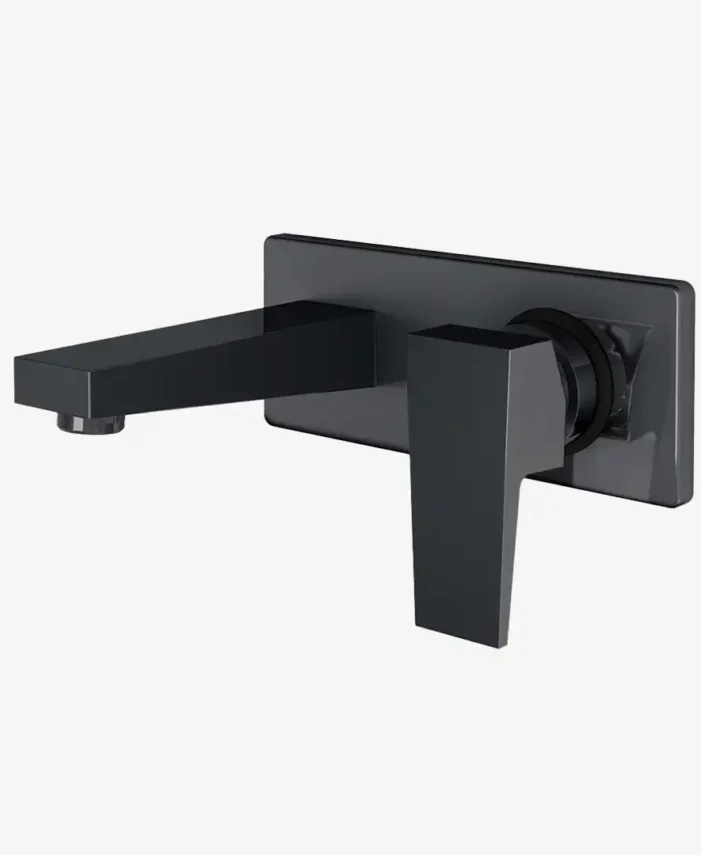 Wall Mounted Concealed Basin Mixer With Spout