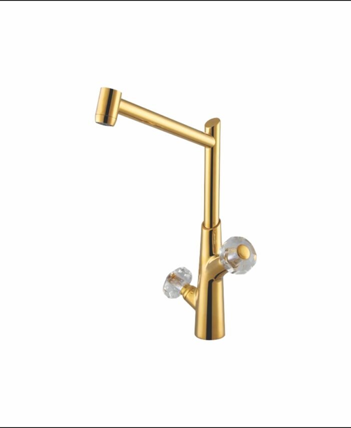 Twin Lever Kitchen Sink Mixer